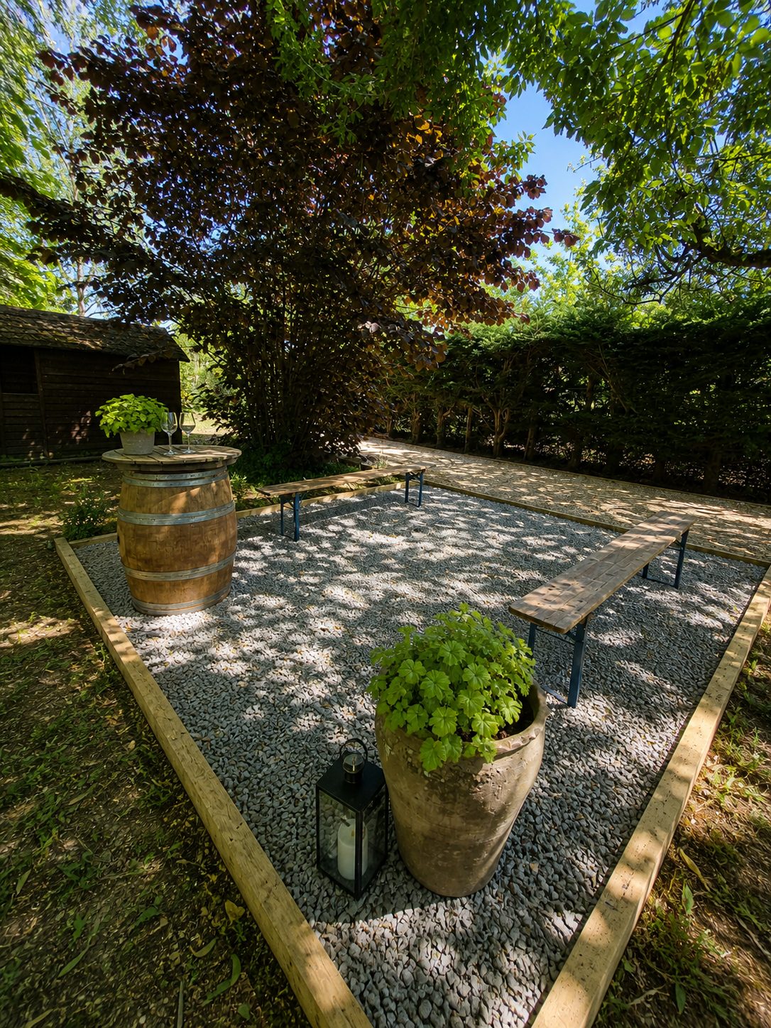 Pétanque et buvette