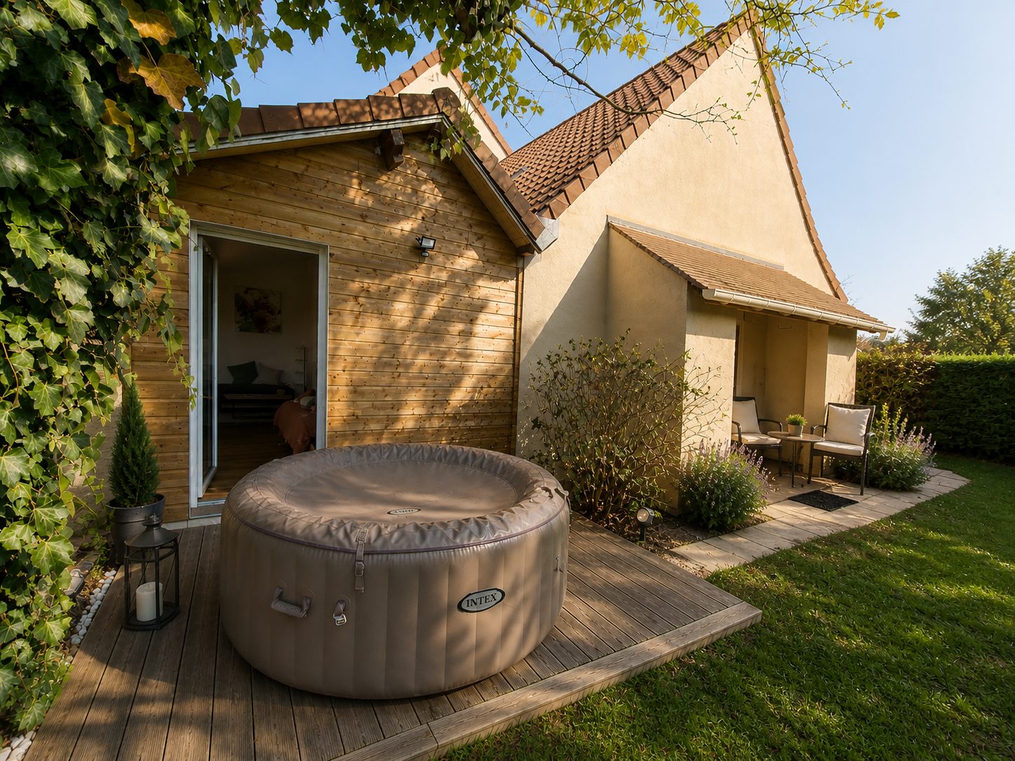 Les terrasses extérieures